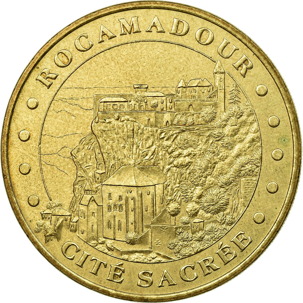 France, Token, Touristic token, 46/ Rocamadour - Cité sacrée, 2003, MDP