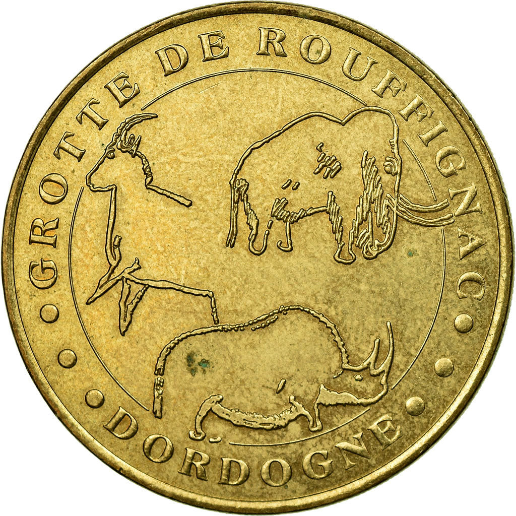 Frankreich, Token, Touristic token, Rouffignac - La Grotte n°1, 2002, MDP, SS