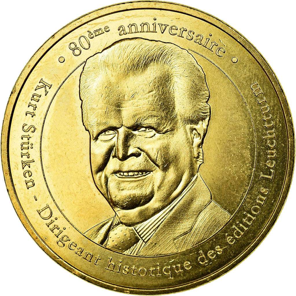 Frankreich, Token, Touristic token, Allemagne - Kurt Sturken - Leuchtturm, 2015