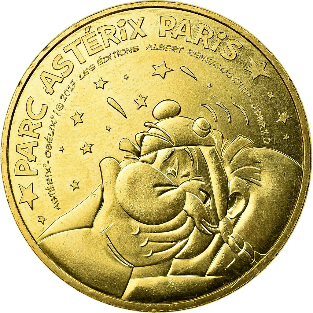 France, Token, Touristic token, Plailly - Parc Astérix n°22, 2017, MDP