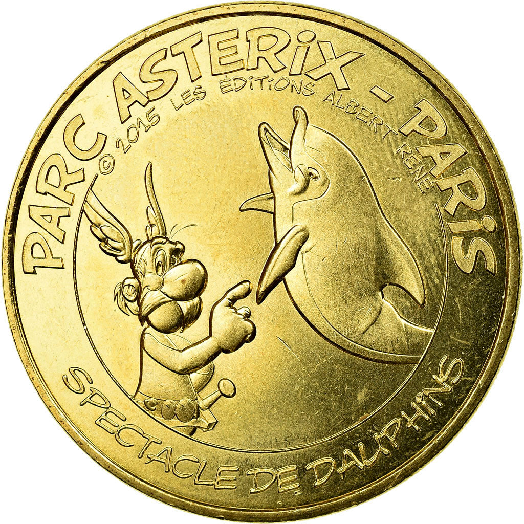 France, Token, Touristic token, Plailly - Parc Astérix n°11, 2017, MDP
