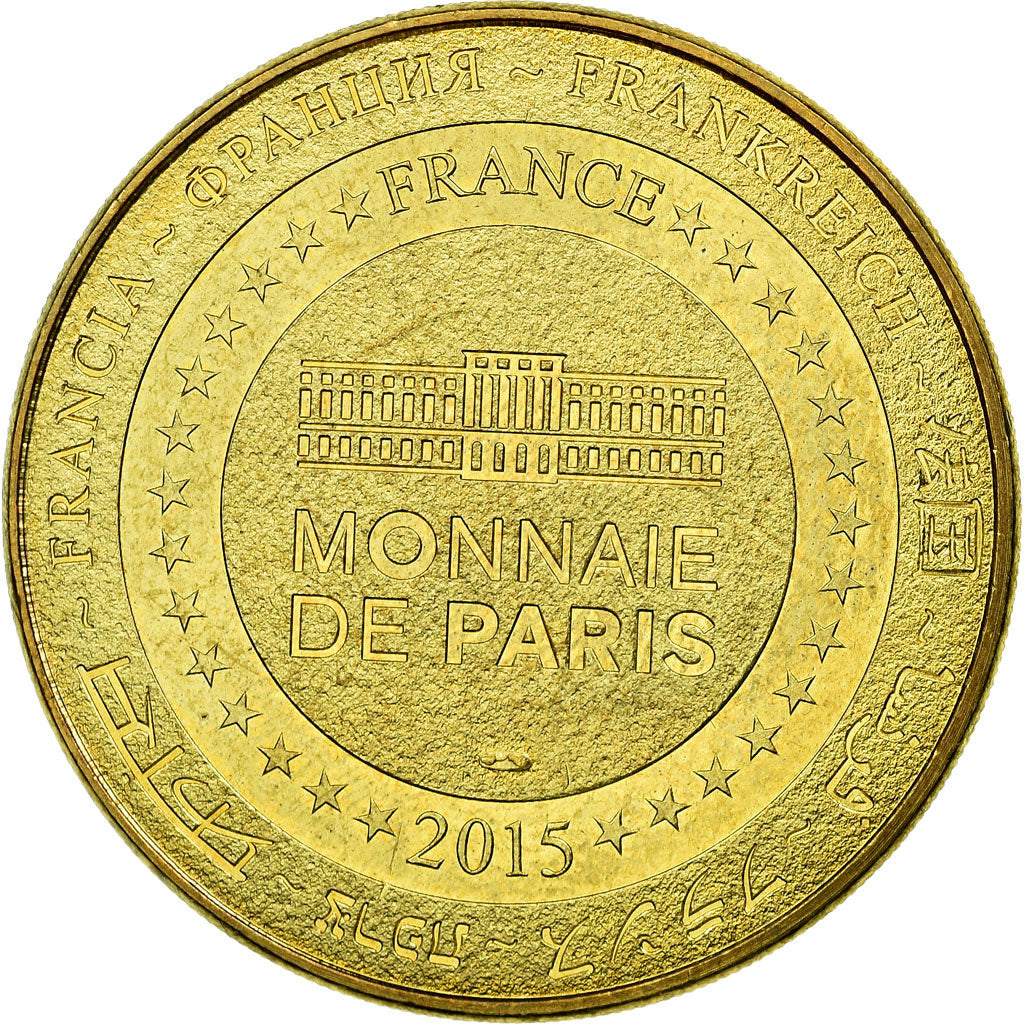 France, Token, Touristic token, Disneyland n°35 - Ratatouille, 2015, MDP