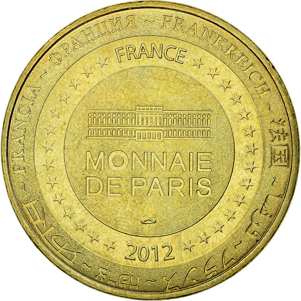 Francja, Token, Żeton turystyczny, Disneyland n°28 - Lightyear Cars 2, 2012