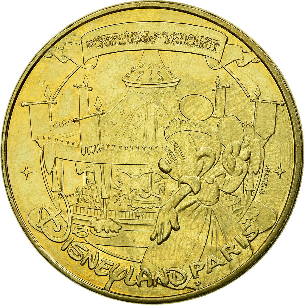 Francja, Token, Żeton turystyczny, Disneyland n° 23 -  Minnie le Carrousel de