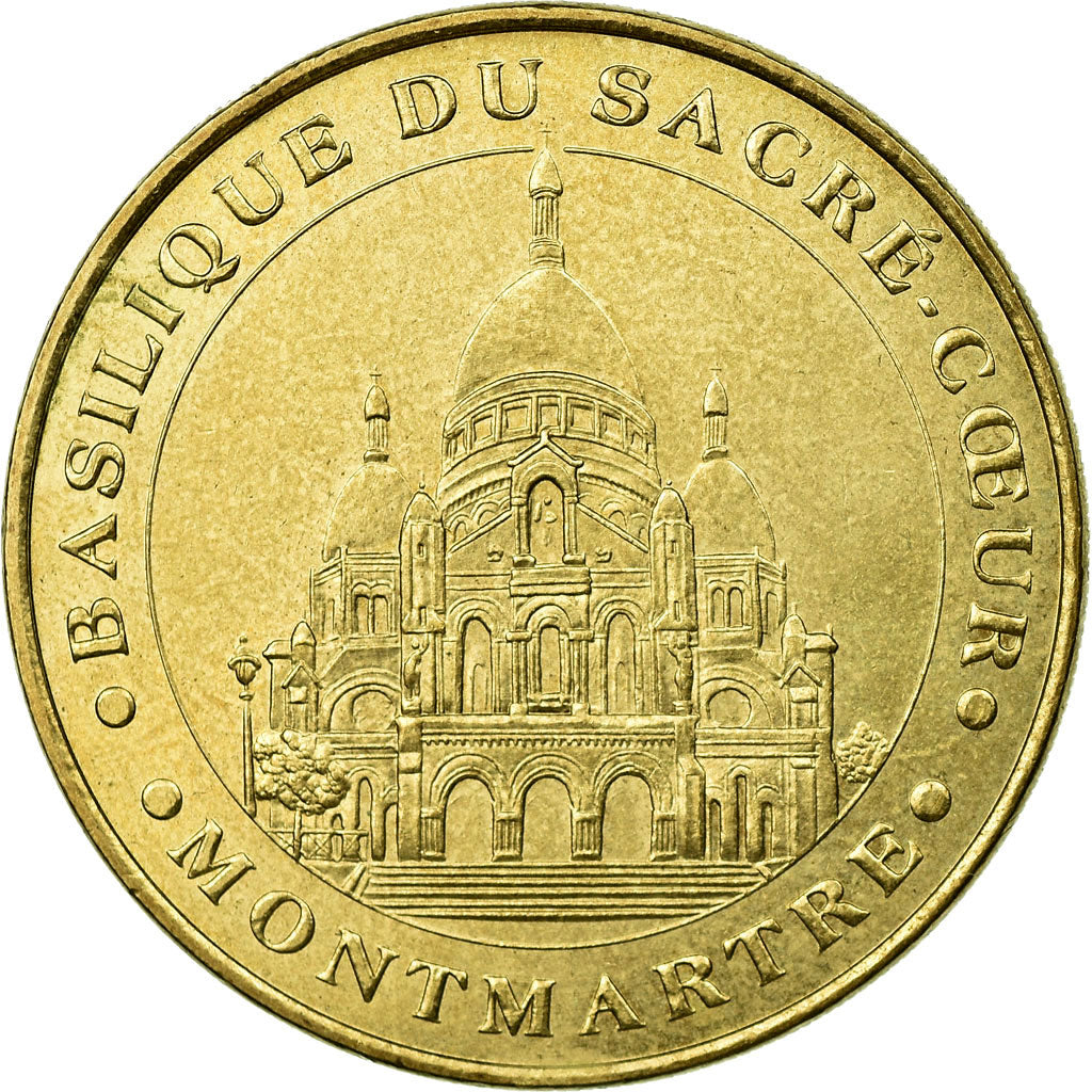 Francia, Token, Touristic token, Paris - Basilique du Sacré Coeur n°1, 2000