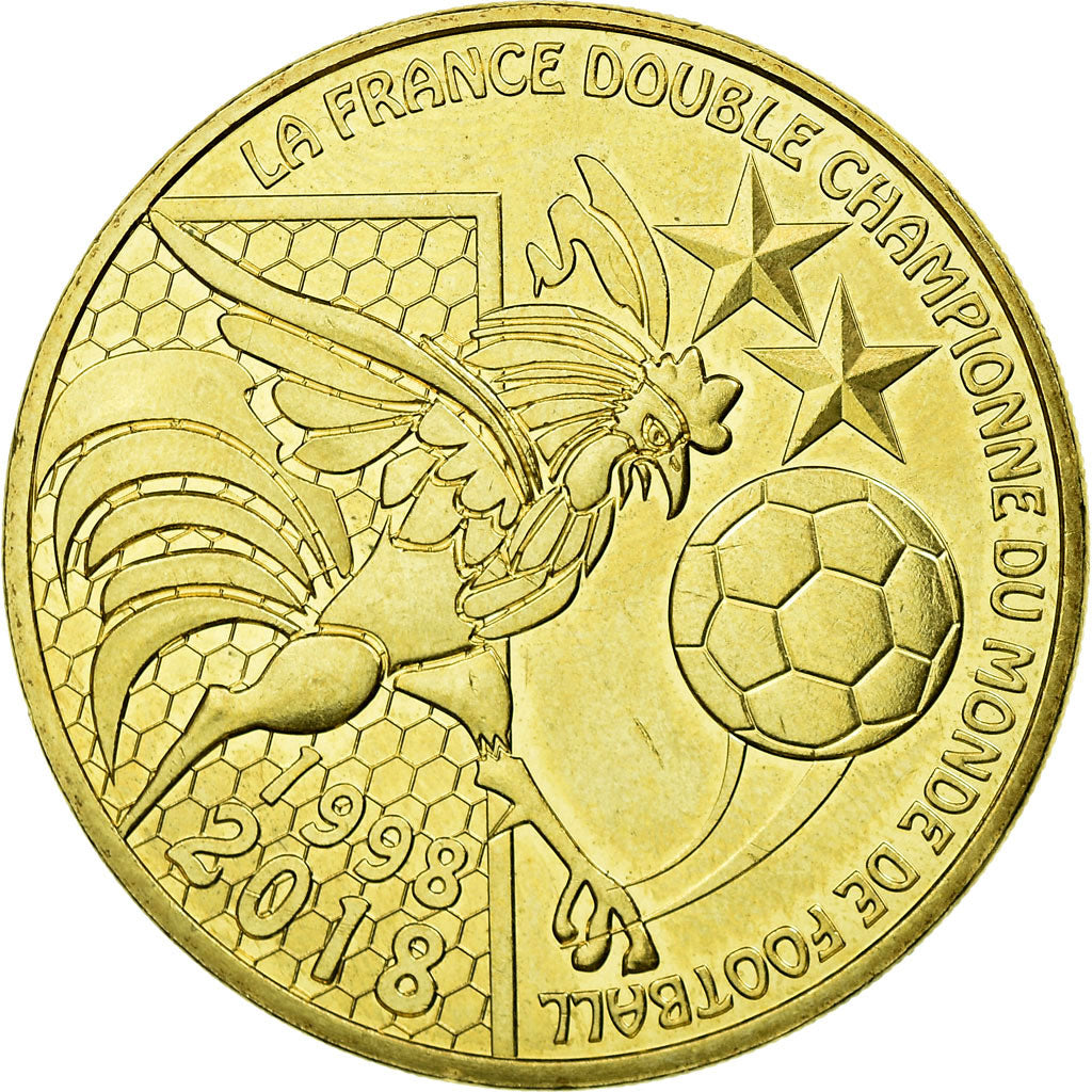 France, Token, Touristic token, Paris - La France double championne du monde de
