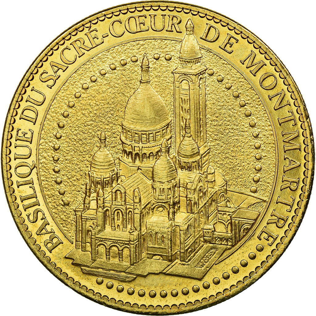 France, Token, Touristic token, Paris - Basilique du Sacré Coeur n°5, 2012