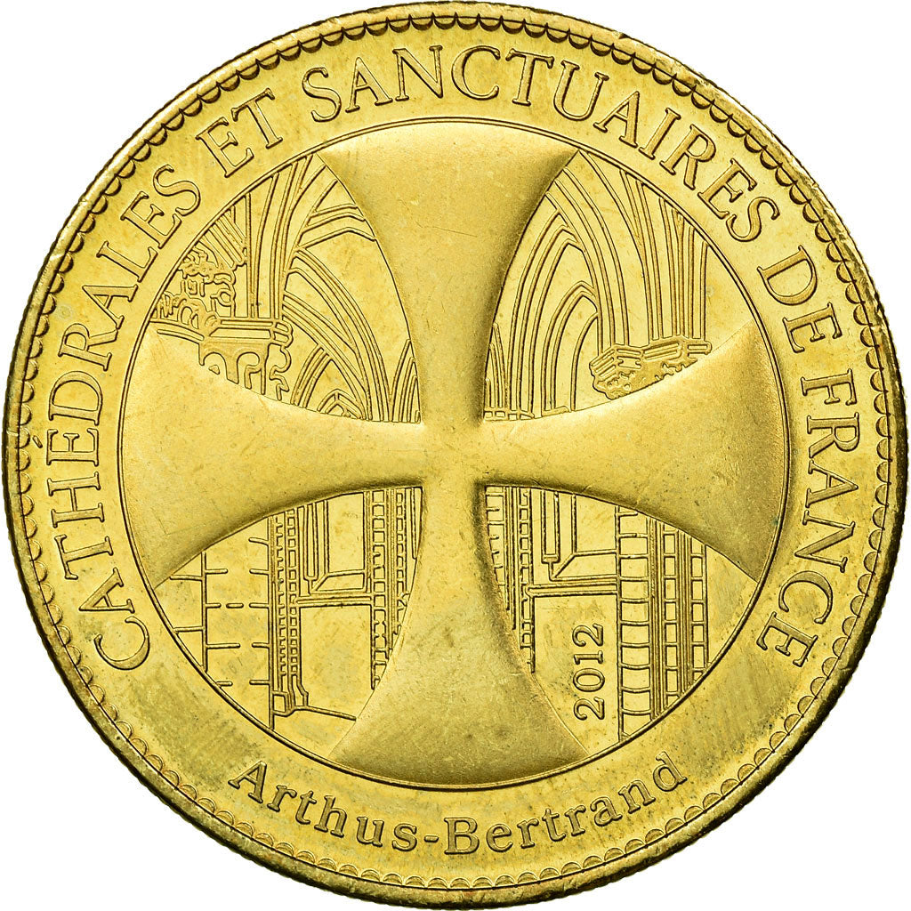 France, Token, Touristic token, Paris - Basilique du Sacré Coeur n°5, 2012