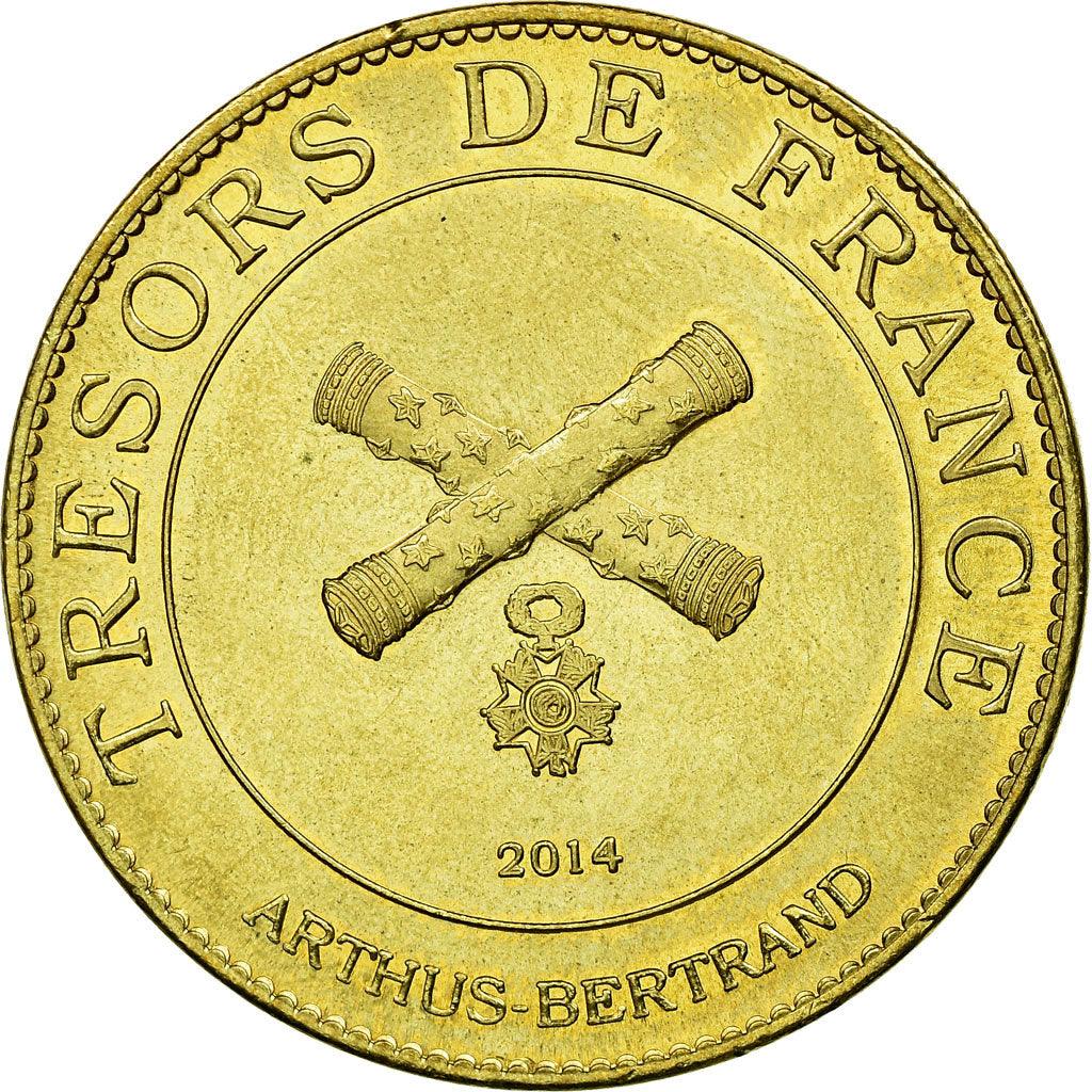 France, Token, Touristic token, Nesles - l'ile des Lémuriens, 2014, Arthus