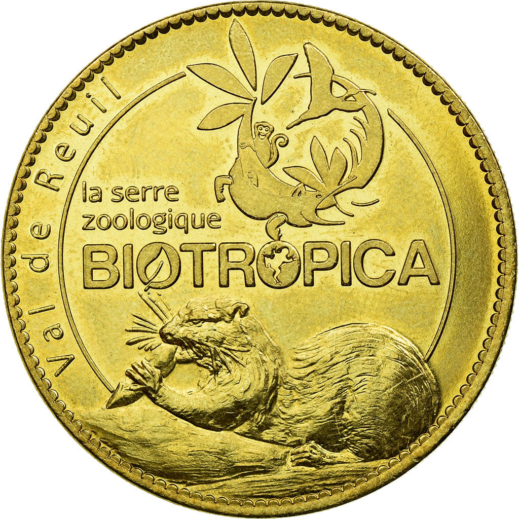 Francia, Token, Touristic token, Val de Reuil - Biotropica n°2, 2014, Arthus