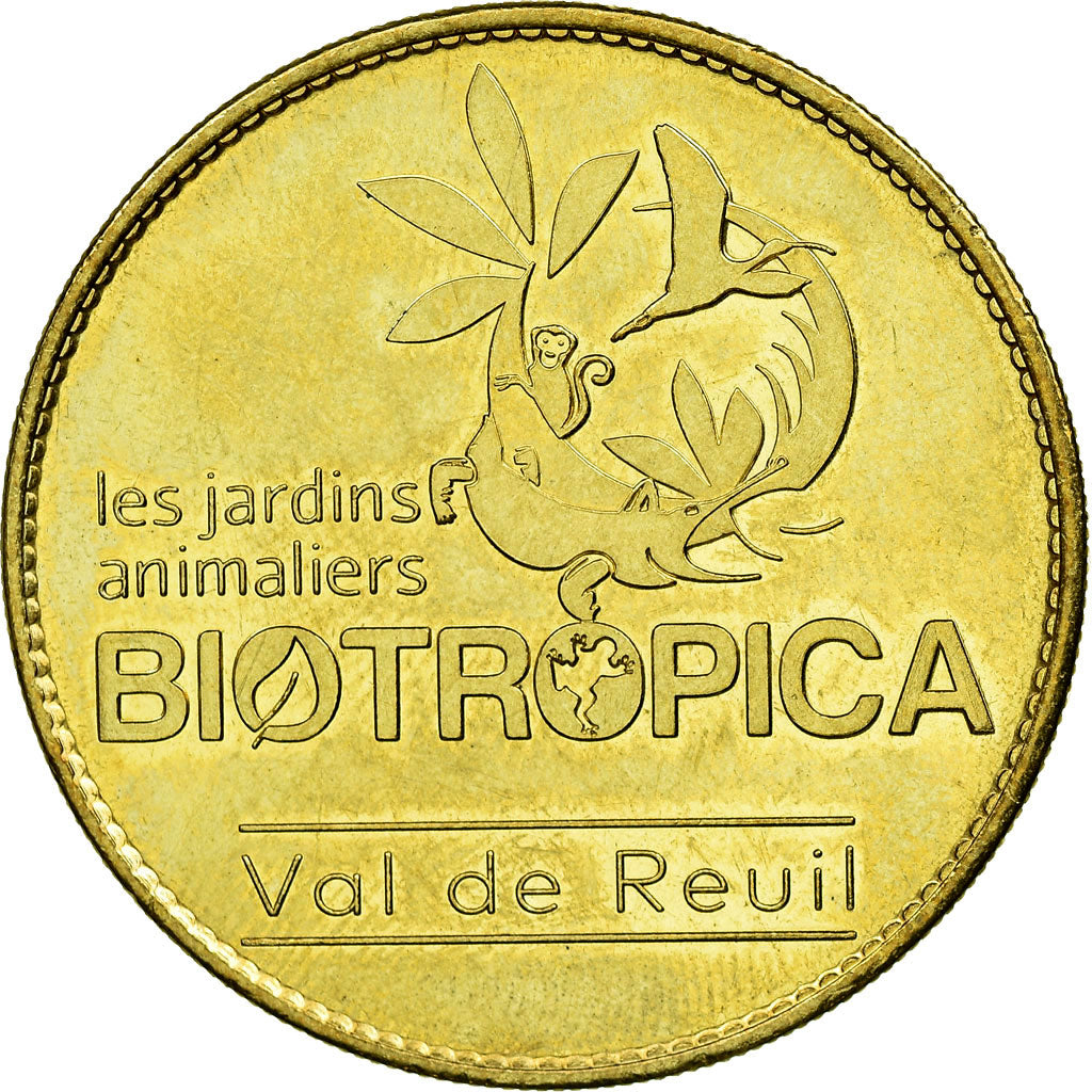 France, Token, Touristic token, Val de Reuil - Biotropica n°3, 2017, Arthus