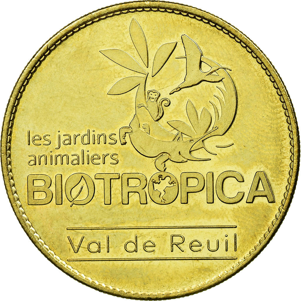 France, Token, Touristic token, Val de Reuil - Biotropica n°4, 2017, Arthus