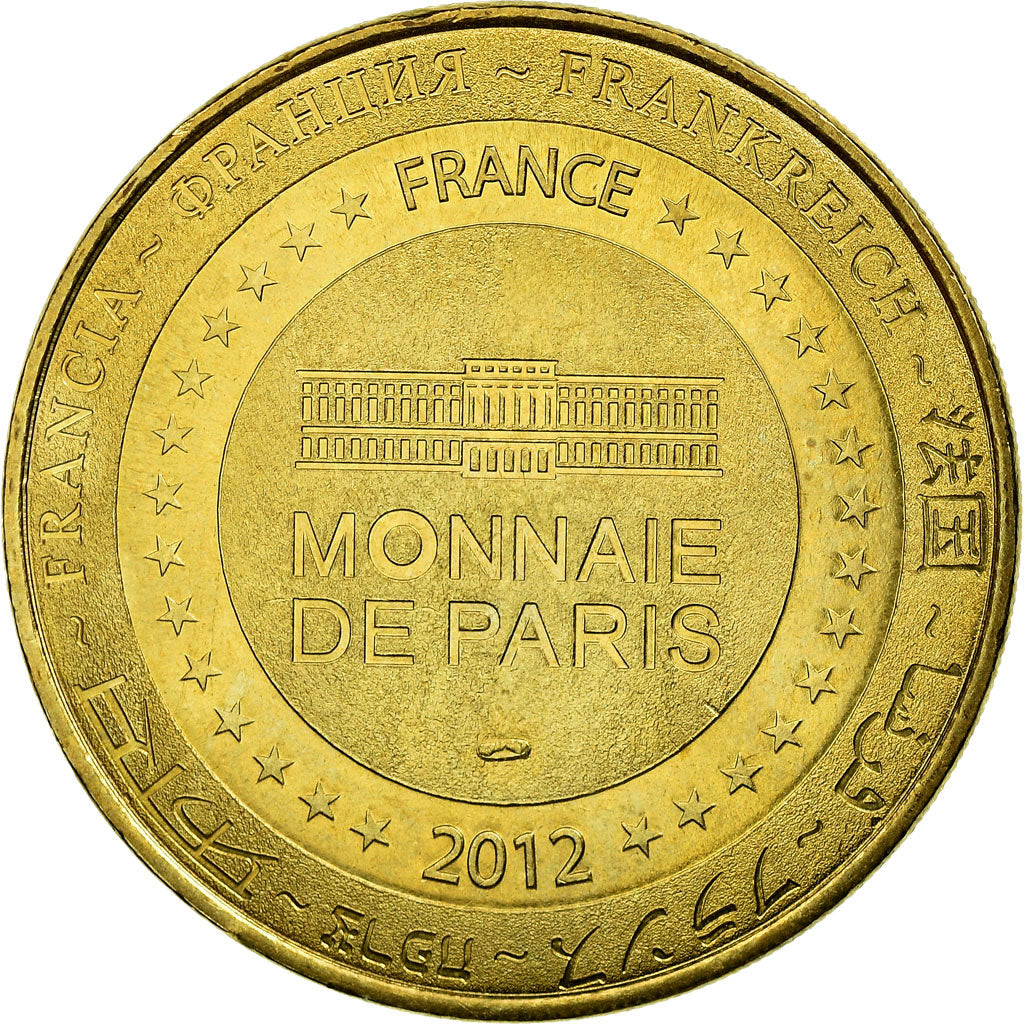 Francia, Token, Touristic token, Audrix - Gouffre de Proumeyssac n°6, 2012