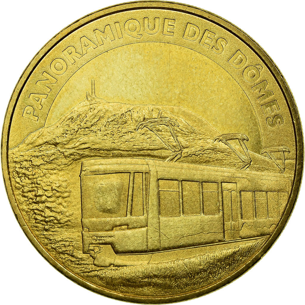 Francia, Token, Touristic token, Orcival - Panoramique des Dômes n°1, 2012