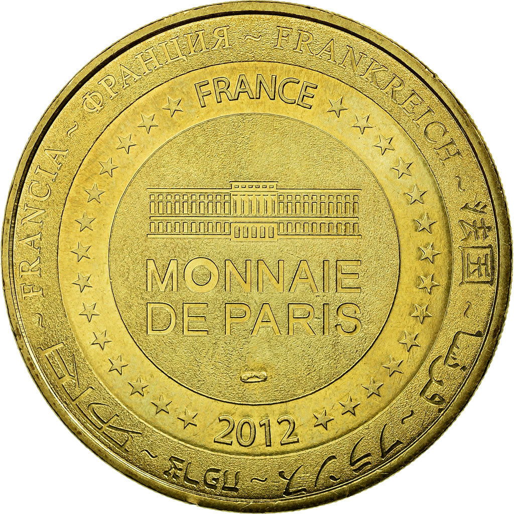 Francia, Token, Touristic token, Orcival - Panoramique des Dômes n°1, 2012