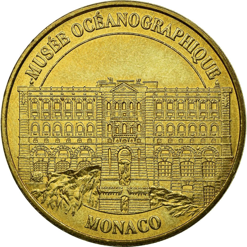 France, Jeton, Jeton Touristique, 98/ Musée Océanographique - Facade - Monaco