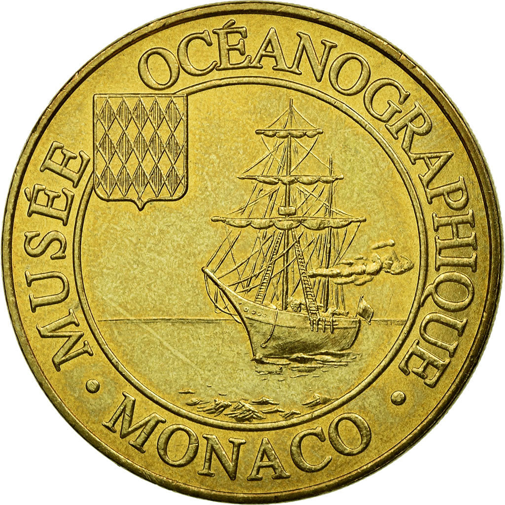 Francia, Token, Touristic token, Monaco - Musée océanographique n°1, 2010