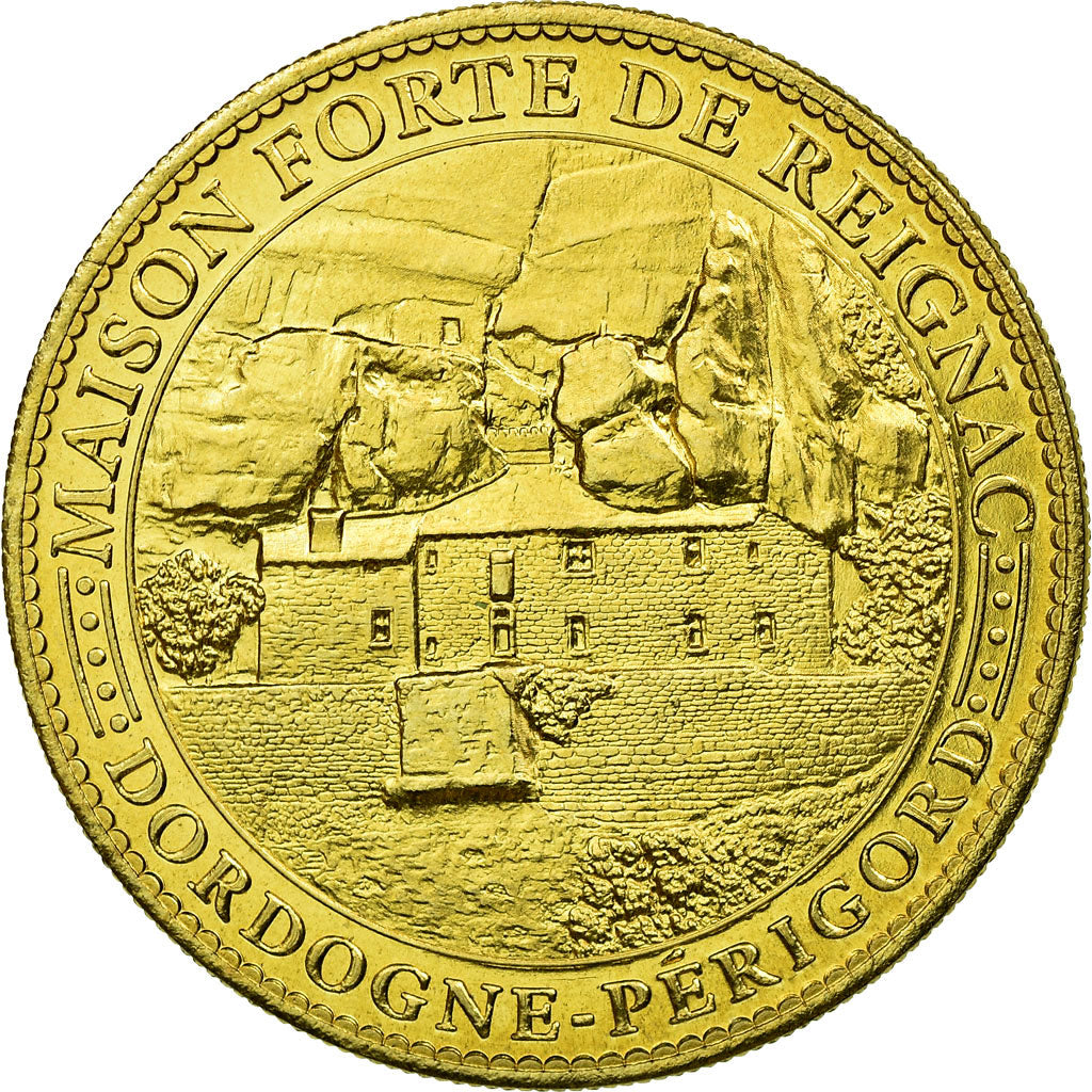 France, Jeton, Jeton Touristique, Tursac - Maison forte de Reignac n°1, 2012