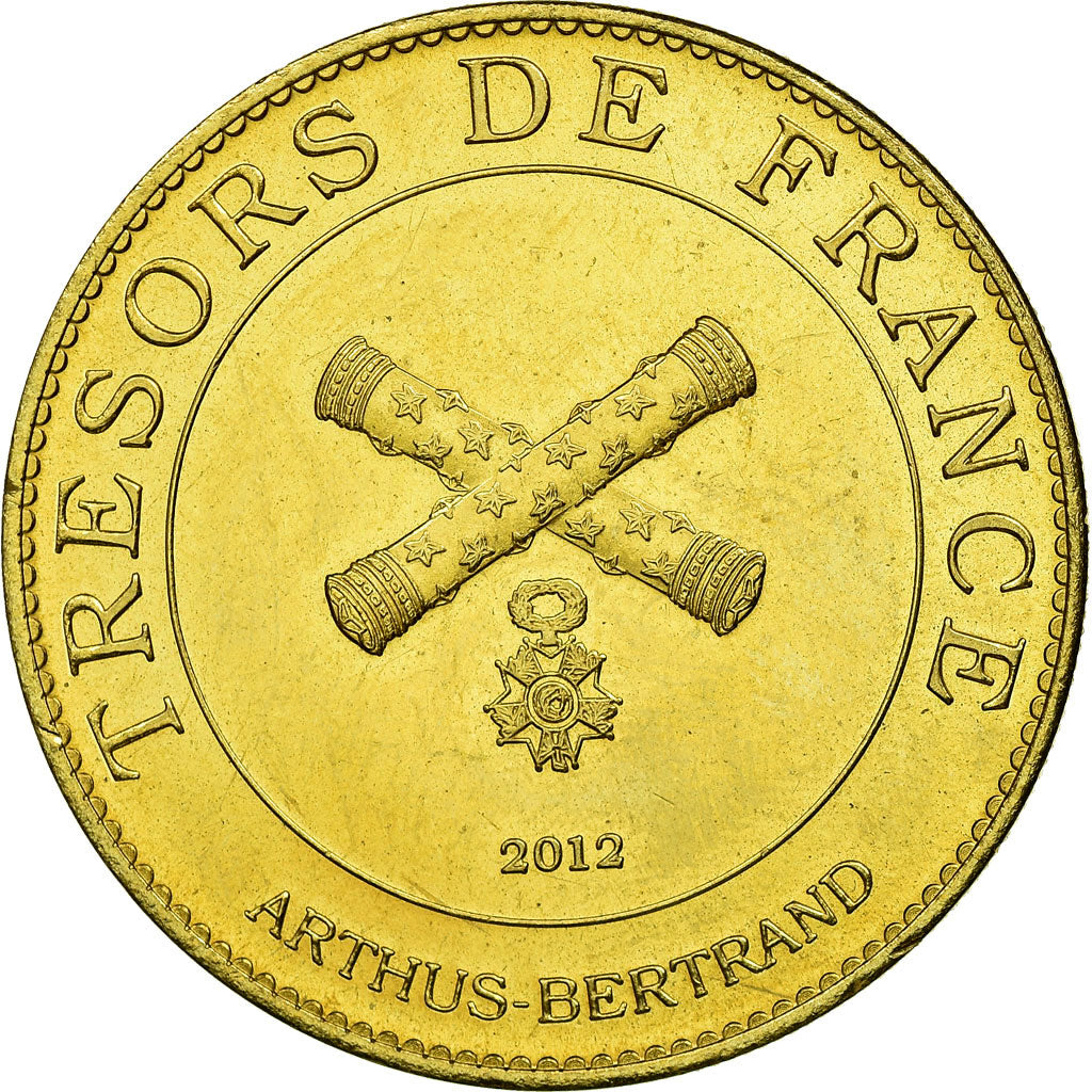 France, Jeton, Jeton Touristique, Tursac - Maison forte de Reignac n°1, 2012