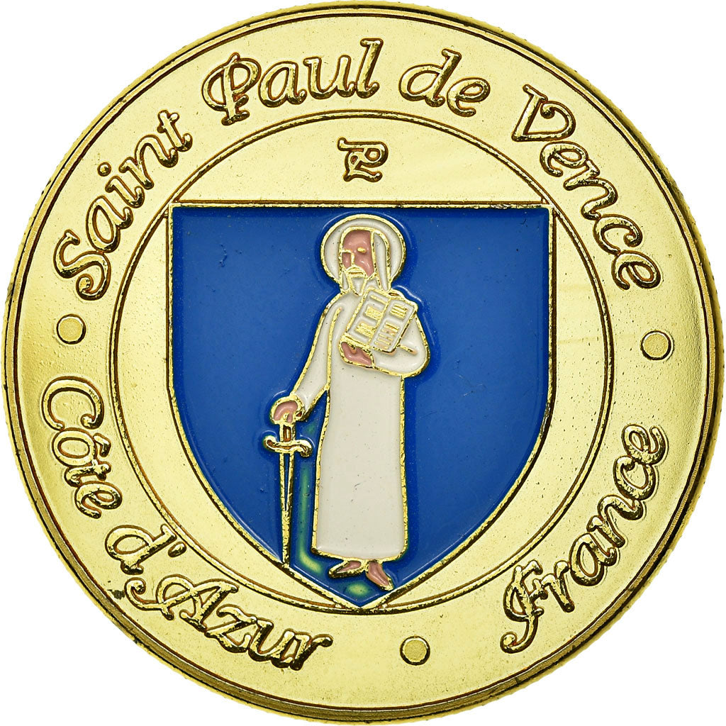 Francia, Token, Touristic token, Saint-Paul de Vence - Village, Souvenirs et