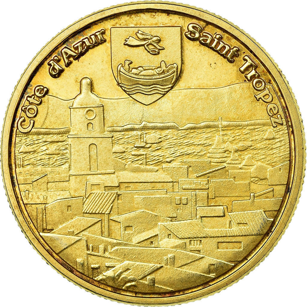 França, Token, Token turístico, Saint-Tropez - Ville, Souvenirs et Patrimoine