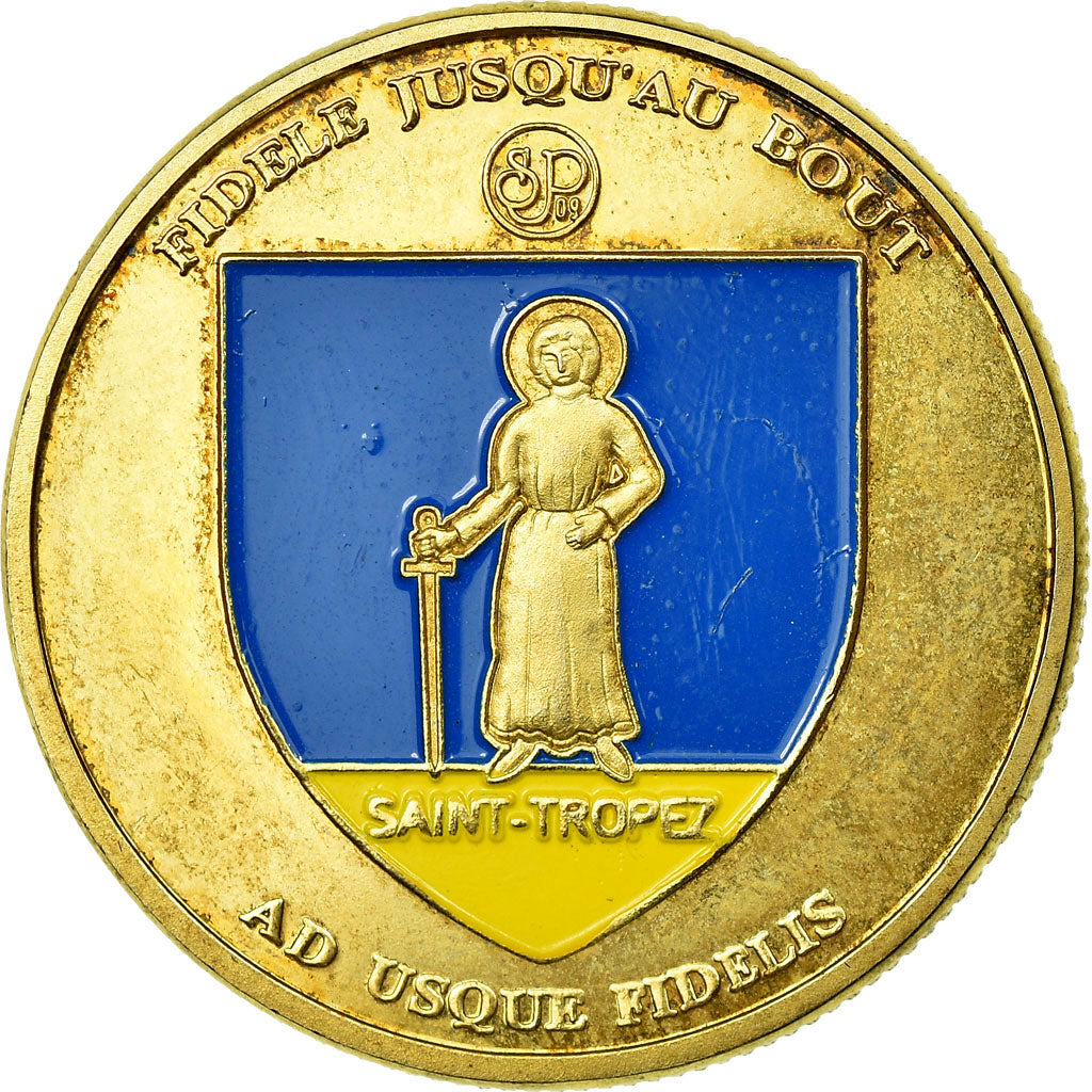 França, Token, Token turístico, Saint-Tropez - Ville, Souvenirs et Patrimoine