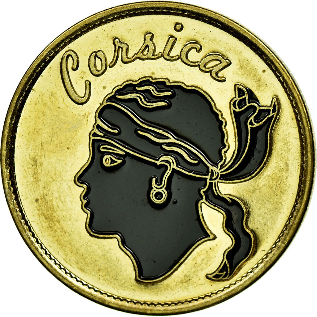 Francia, Token, Tourist Token, Corsica -, MB+, Rame-nichel-alluminio