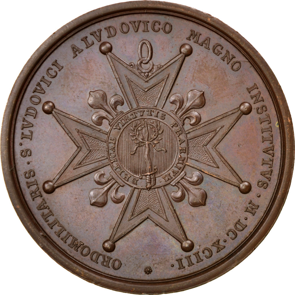 FRANCE, Politics, Society, War, Louis XIV, Medal, AU(55-58), Mauger, Bronze,...