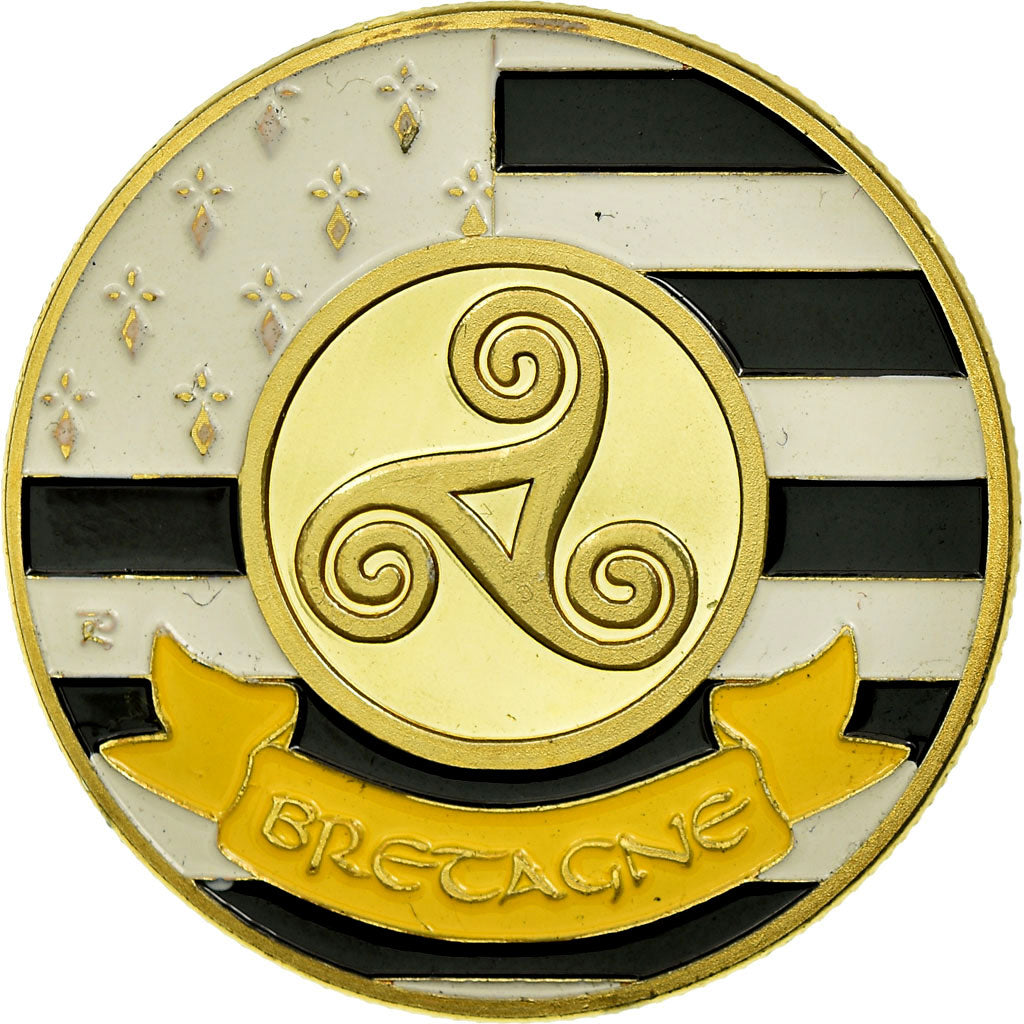 France, Token, Touristic token, Bretagne - Breizh, Souvenirs et Patrimoine