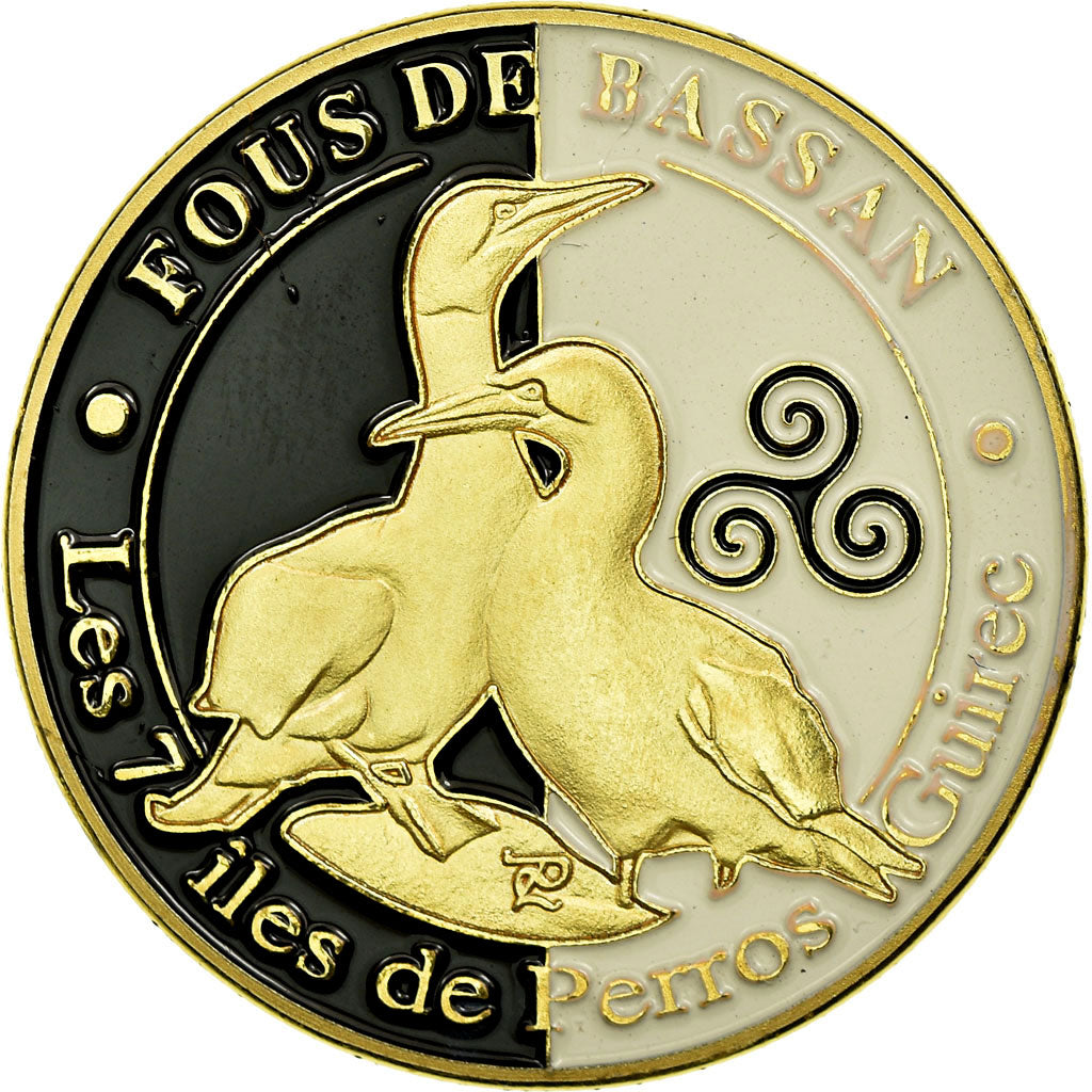 France, Token, Touristic token, Perros-Guirec - les 7 iles - Fous de Bassan