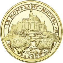 France, Token, Touristic token, le Mont-Saint-Michel, AU(55-58), Cupro-nickel