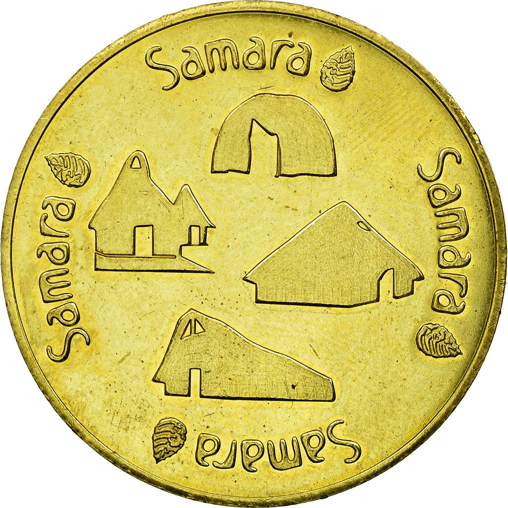 France, Token, Touristic token, La Chaussée-Tirancourt - Samara, Martineau et