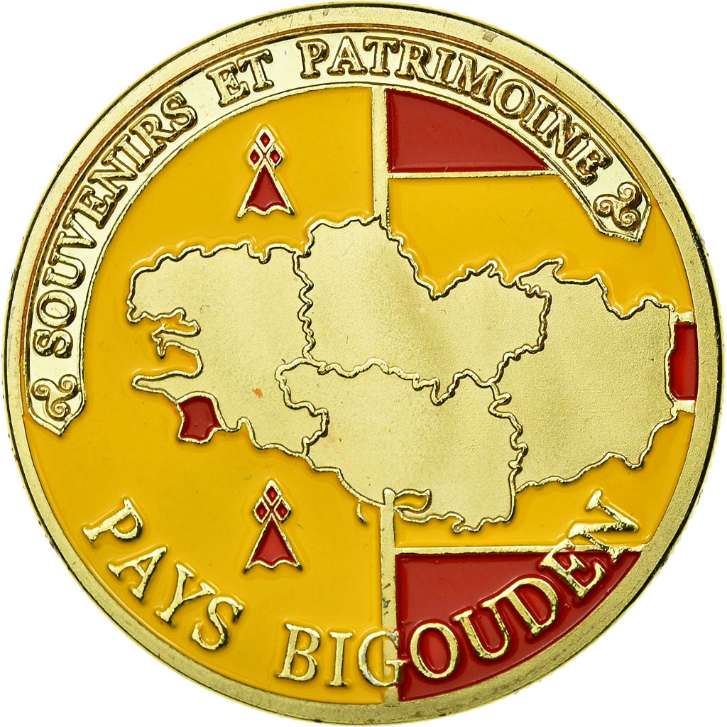 France, Token, Touristic token, Bretagne - Le pays Bigouden - Ar Vro Vigoudenn