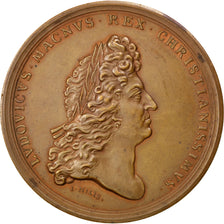 France, Medal, Louis XIV, Politics, Society, War, Nilis, AU(55-58), Bronze