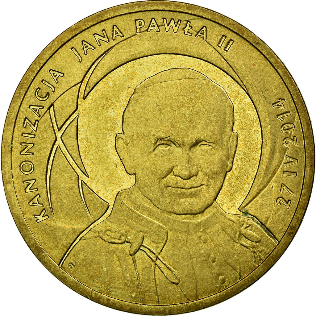 Coin, Poland, 2 Zlote, 2014, Warsaw, EF(40-45), Copper-Aluminum-Nickel, KM:919