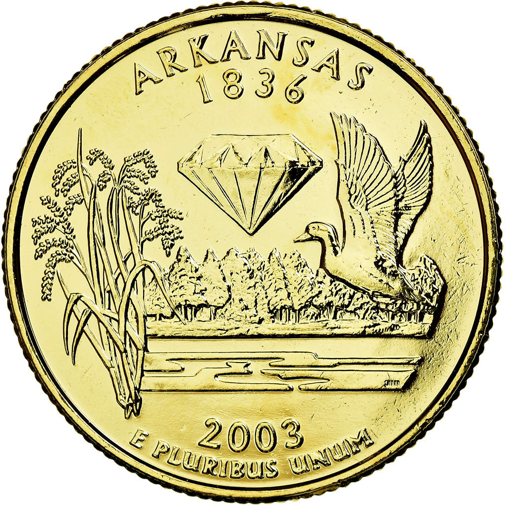 Coin, United States, Quarter, 2003, U.S. Mint, Philadelphia, MS(63)