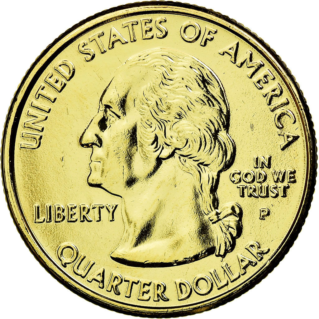 Coin, United States, Quarter, 2001, U.S. Mint, Philadelphia, MS(63)