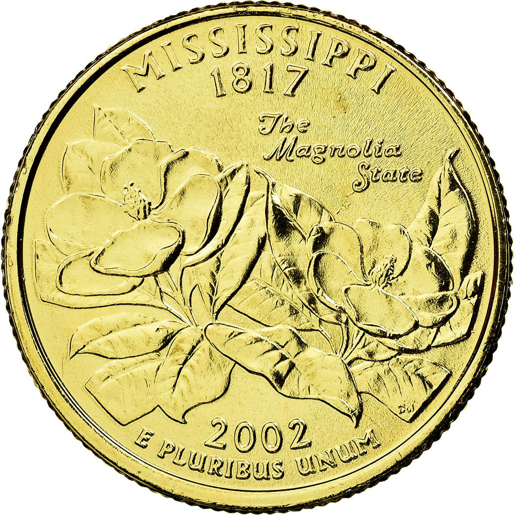 Munten, Verenigde Staten, Quarter, 2002, U.S. Mint, Philadelphia, UNC-