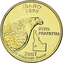 Coin, United States, Quarter, 2007, U.S. Mint, Denver, MS(63), Copper-Nickel