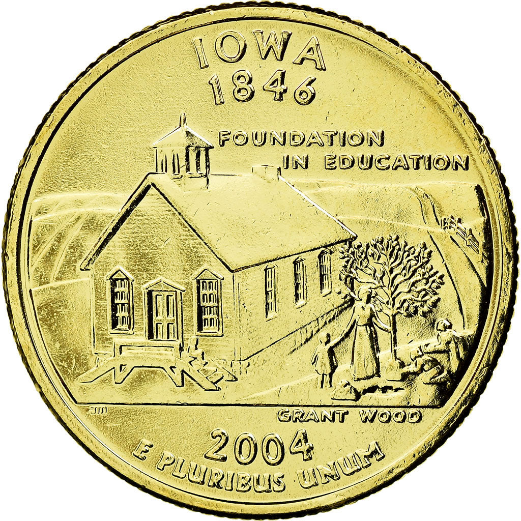 Munten, Verenigde Staten, Quarter, 2004, U.S. Mint, Philadelphia, UNC-