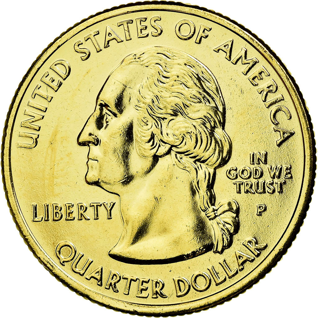 Munten, Verenigde Staten, Quarter, 2004, U.S. Mint, Philadelphia, UNC-