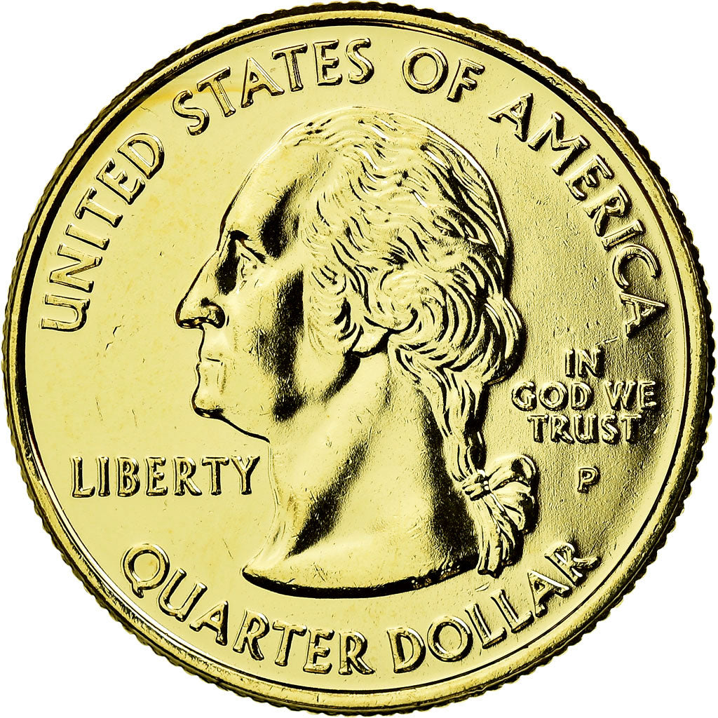 Munten, Verenigde Staten, Quarter, 2004, U.S. Mint, Philadelphia, UNC-