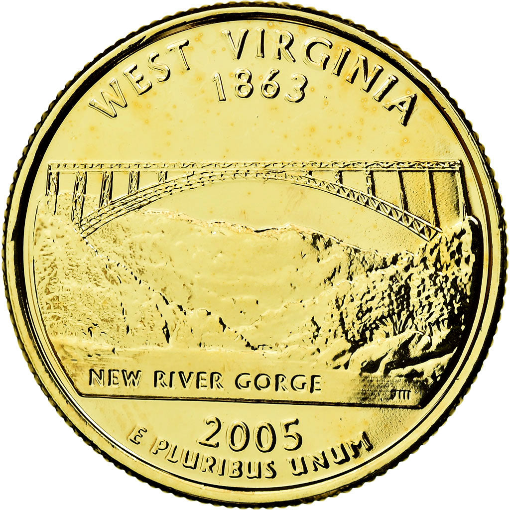 Coin, United States, Quarter, 2005, U.S. Mint, Philadelphia, MS(63)