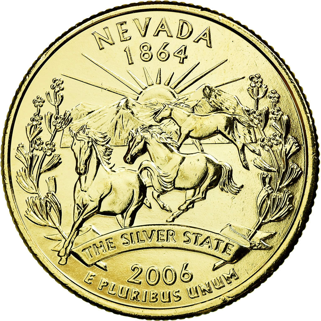 Munten, Verenigde Staten, Quarter, 2006, U.S. Mint, Philadelphia, UNC-