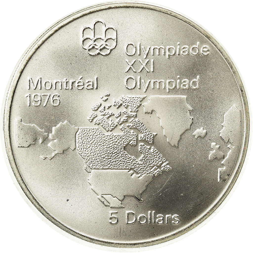 Coin, Canada, Elizabeth II, 5 Dollars, 1973, Royal Canadian Mint, Ottawa