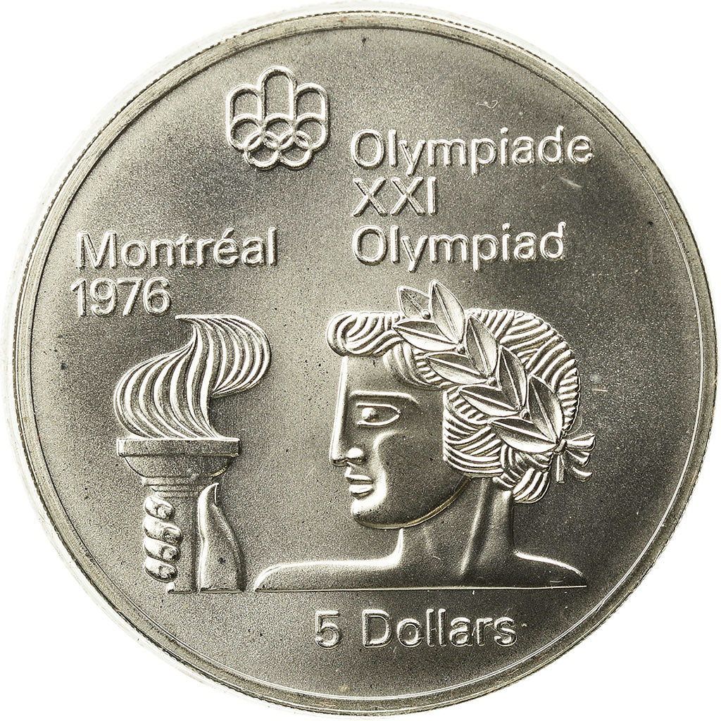Coin, Canada, Elizabeth II, 5 Dollars, 1974, Royal Canadian Mint, Ottawa