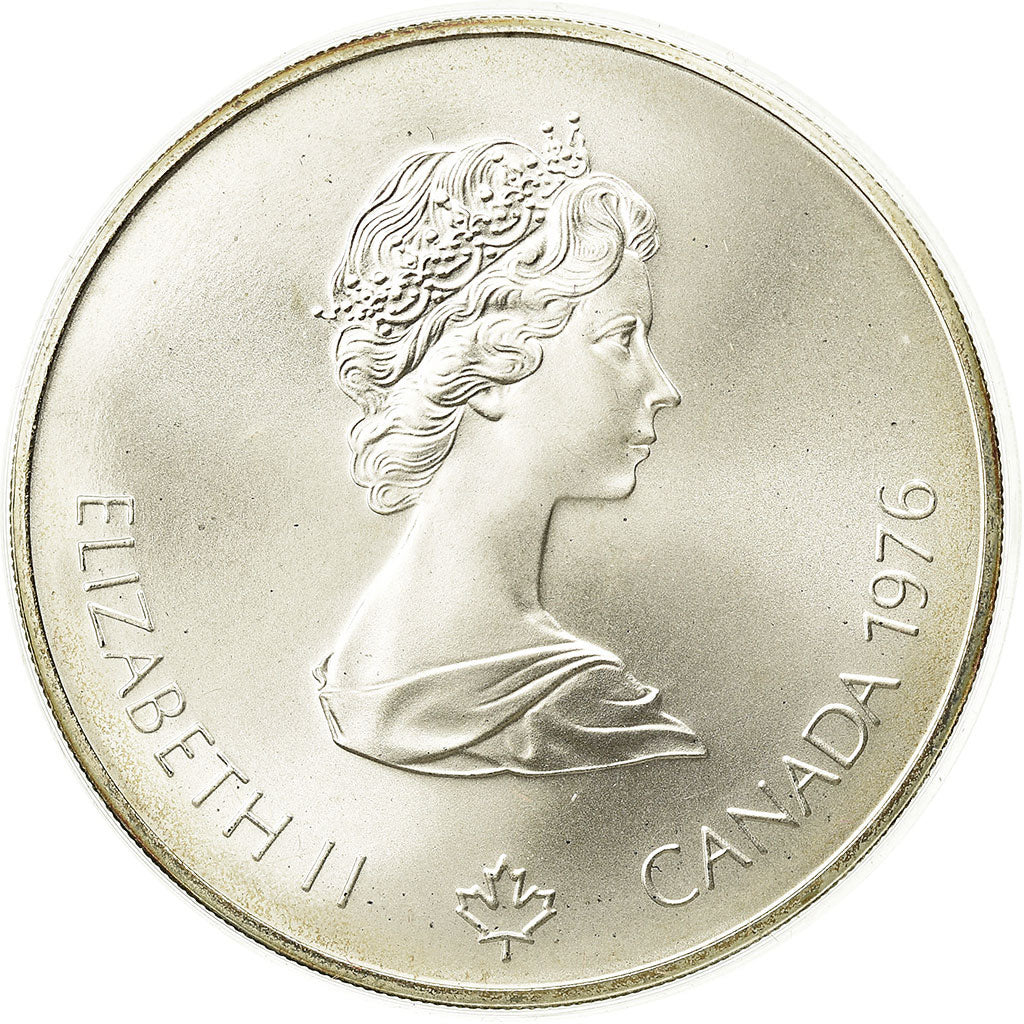 Coin, Canada, Elizabeth II, 5 Dollars, 1976, Royal Canadian Mint, Ottawa