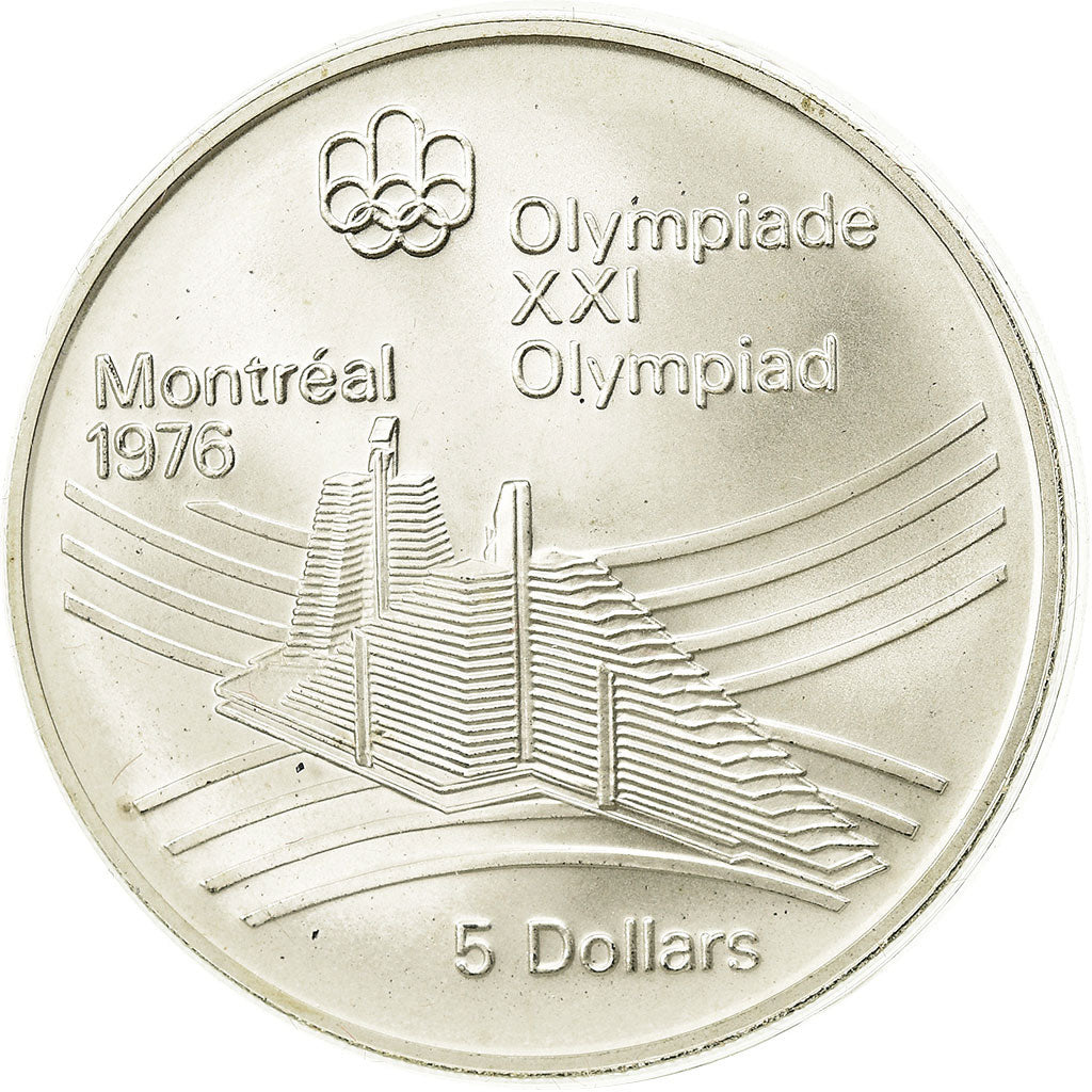 Coin, Canada, Elizabeth II, 5 Dollars, 1976, Royal Canadian Mint, Ottawa