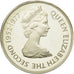 Coin, Falkland Islands, Elizabeth II, 50 Pence, 1977, MS(63), Silver, KM:10a