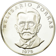 Coin, Panama, 5 Balboas, 1975, U.S. Mint, AU(55-58), Silver, KM:40.1a